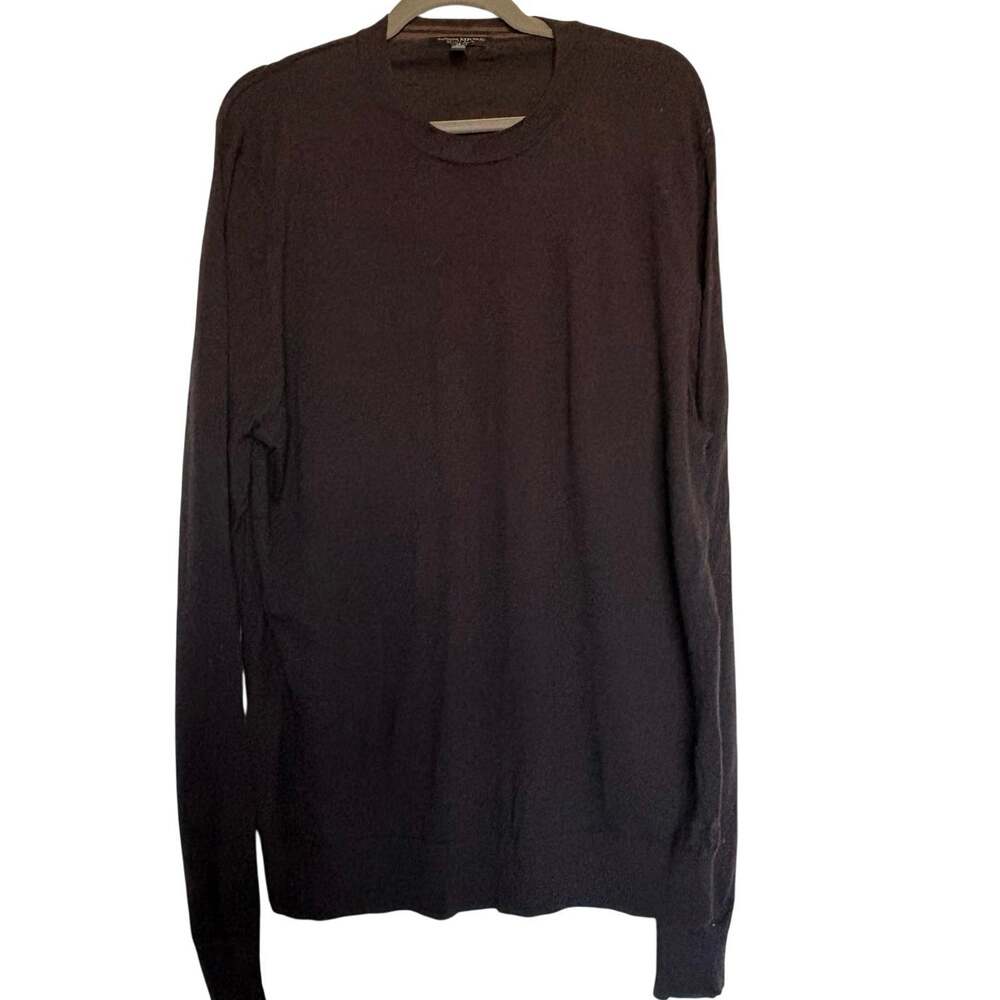 Banana Republic MerinoWool Sweater XL Brown Fine Knit GORPCORE DarkAcademia
